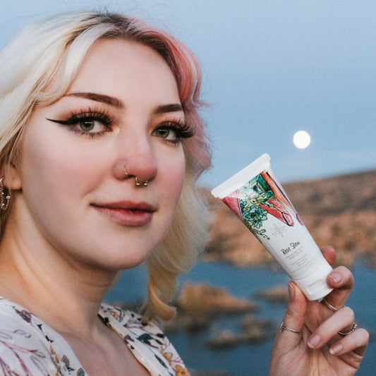 Rose glow hyaluronic acid luxe hand cream