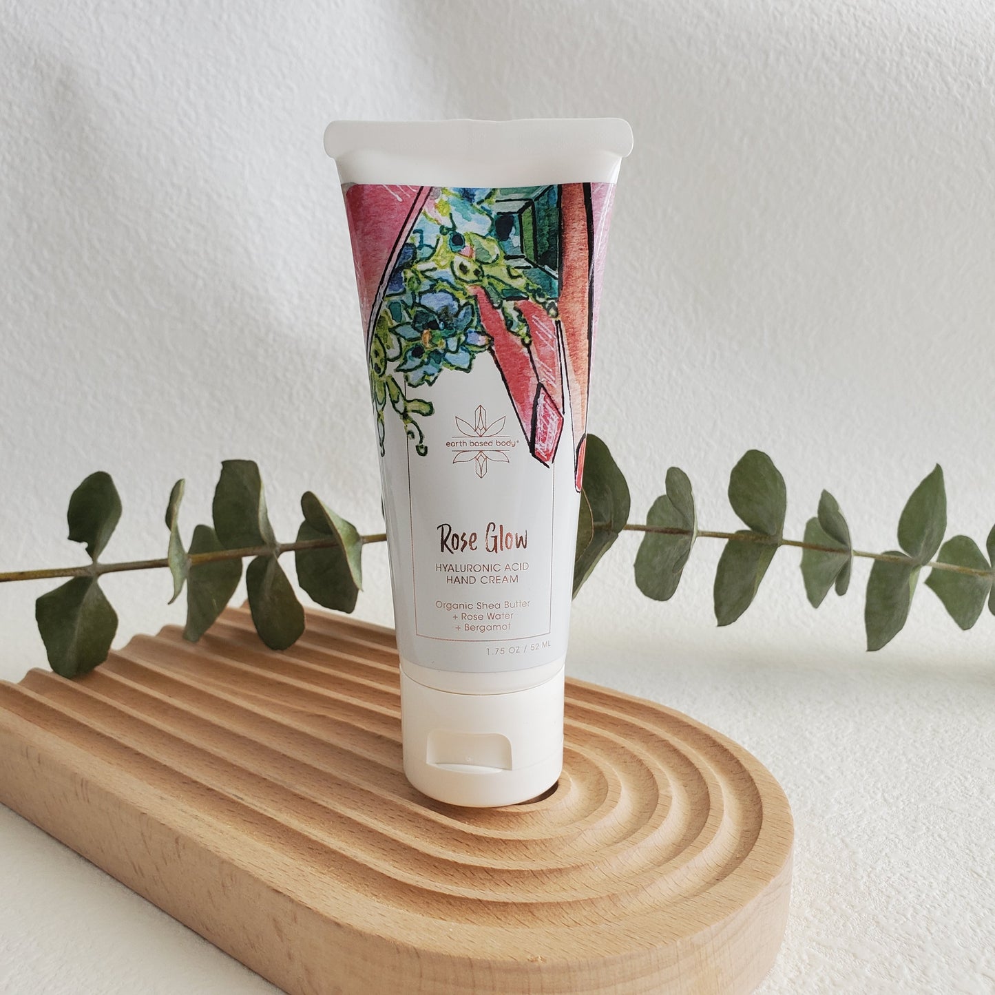 Rose glow hyaluronic acid luxe hand cream
