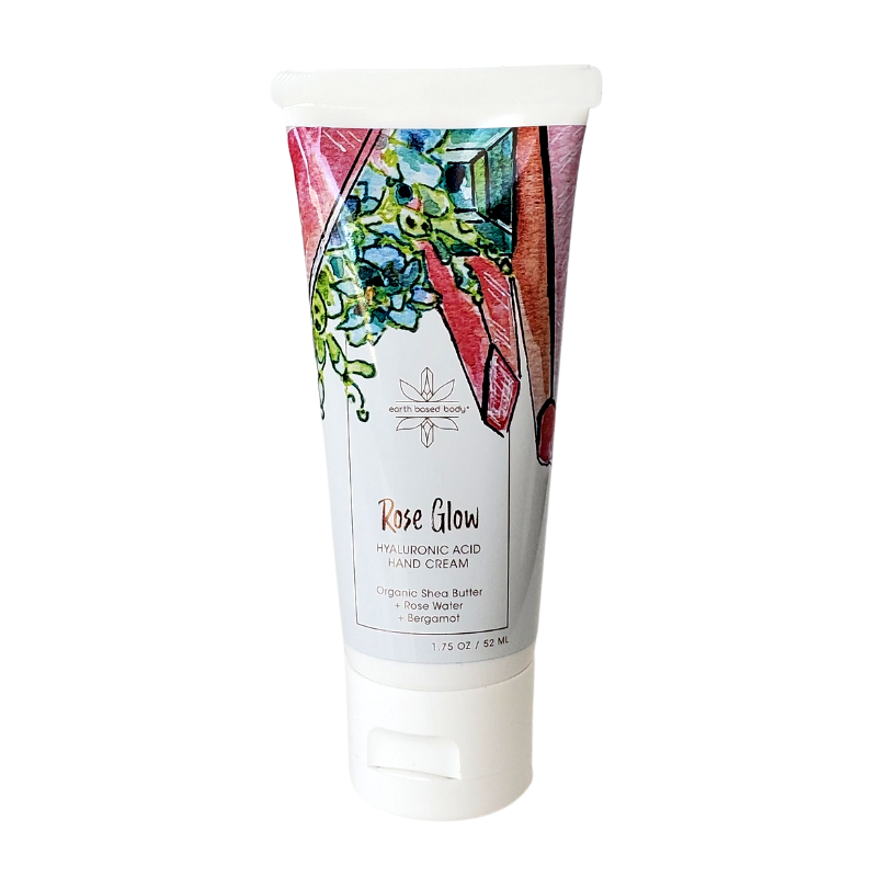 Rose glow hyaluronic acid luxe hand cream